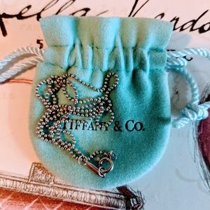 Genuine Tiffany Ball Chain, Heavy Sterling 💙